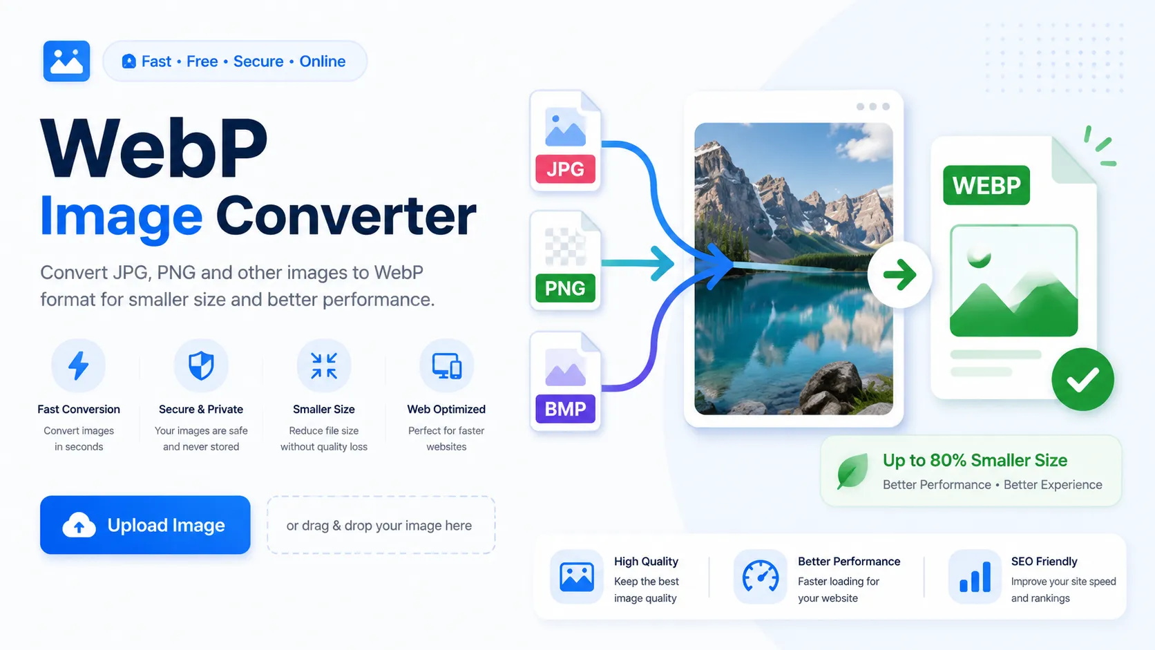 Batch WebP Image Converter - Convert TO and FROM WebP Free
