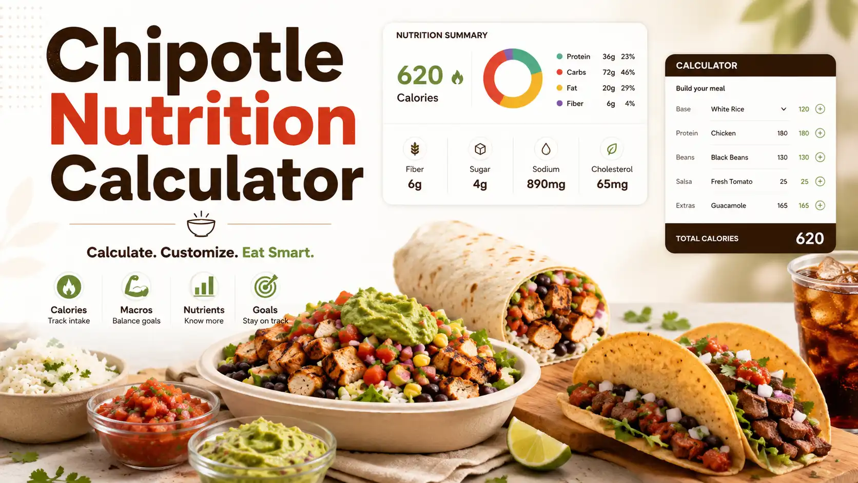 Chipotle Nutrition Calculator